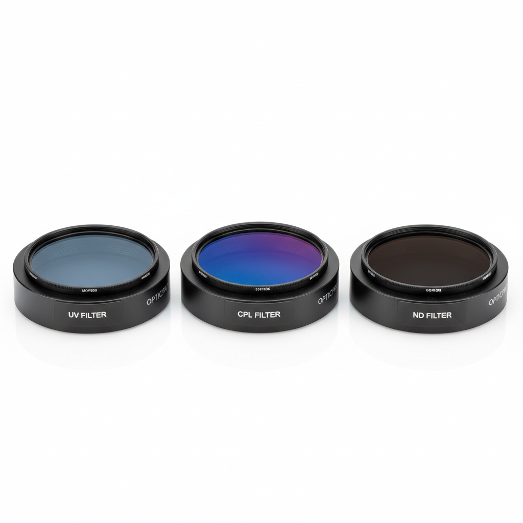 Camera Lens Filter Kit (UV, CPL, ND)
